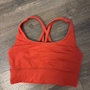 Lululemon Sports Bra Cayenne